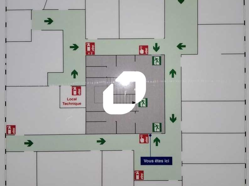 Location bureaux 408 m² non divisibles