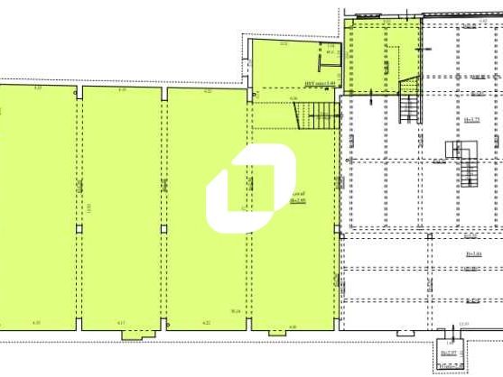 Vente bureaux 616 m² non divisibles