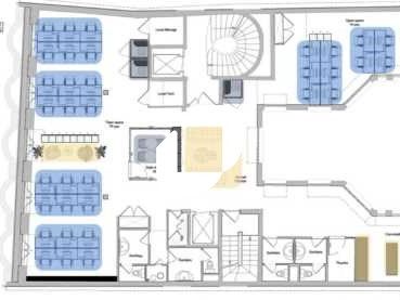 Location bureaux 1561 m² divisibles à partir de 369 m²