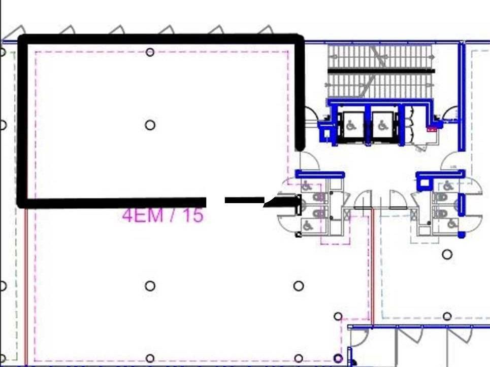 Location bureaux 100 m² non divisibles