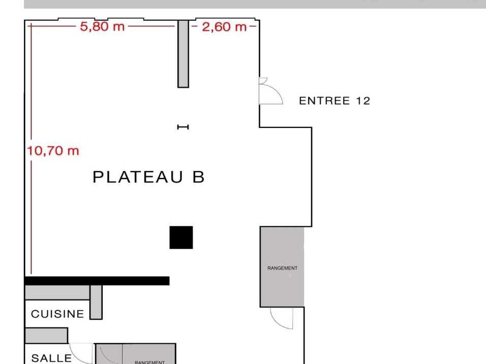 Location entrepots 177 m² non divisibles