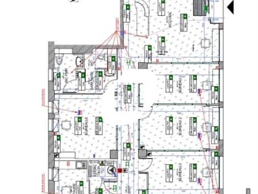 Vente bureaux 210 m² non divisibles