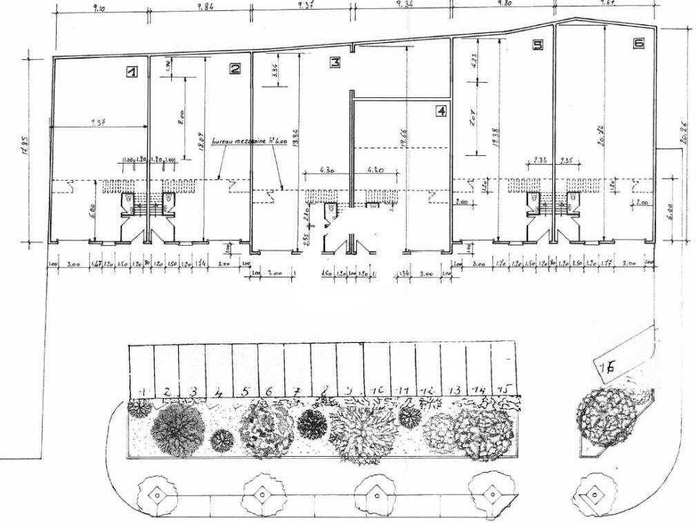 Location entrepots 501 m² divisibles à partir de 214 m²