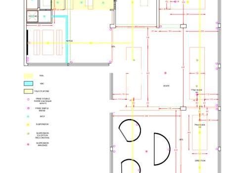 Location bureaux 278 m² non divisibles