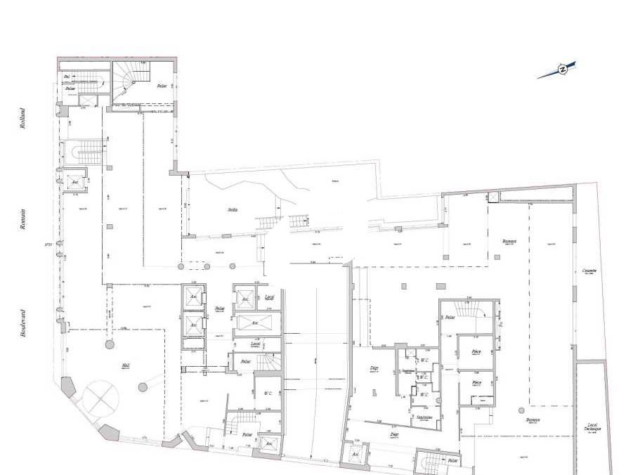 Location bureaux 8926 m² divisibles à partir de 371 m²
