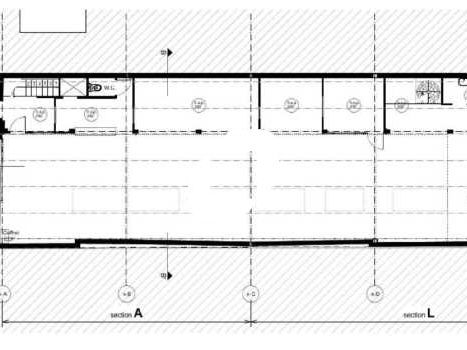 Location bureaux 400 m² non divisibles