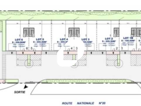 Vente entrepots 1668 m² divisibles à partir de 195 m²