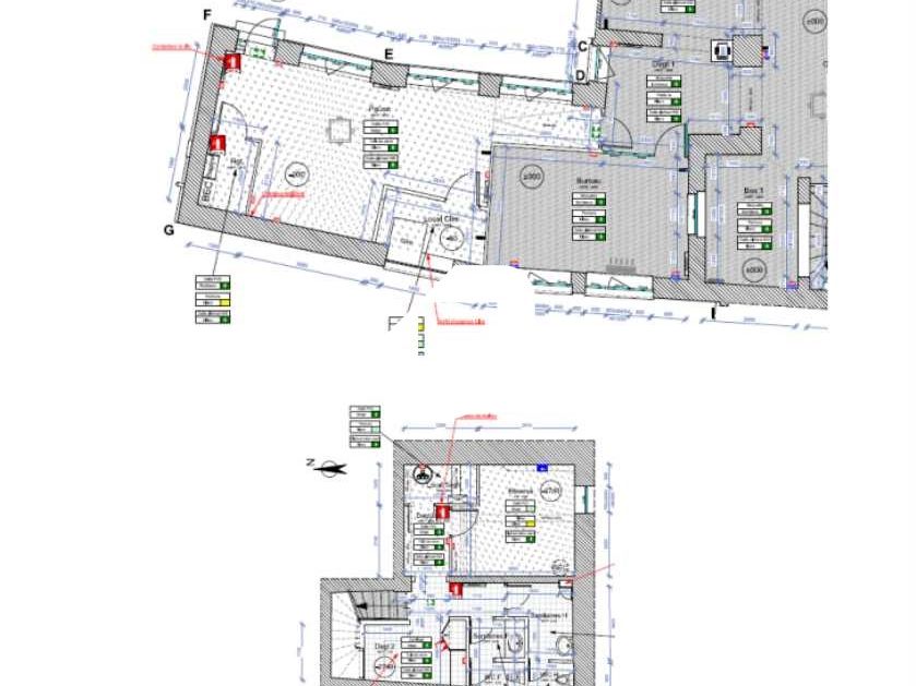 Vente locaux commerciaux 188 m² non divisibles