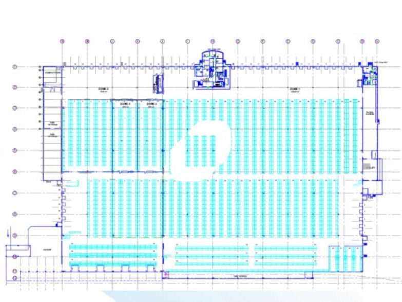 Location entrepots 32073 m² non divisibles