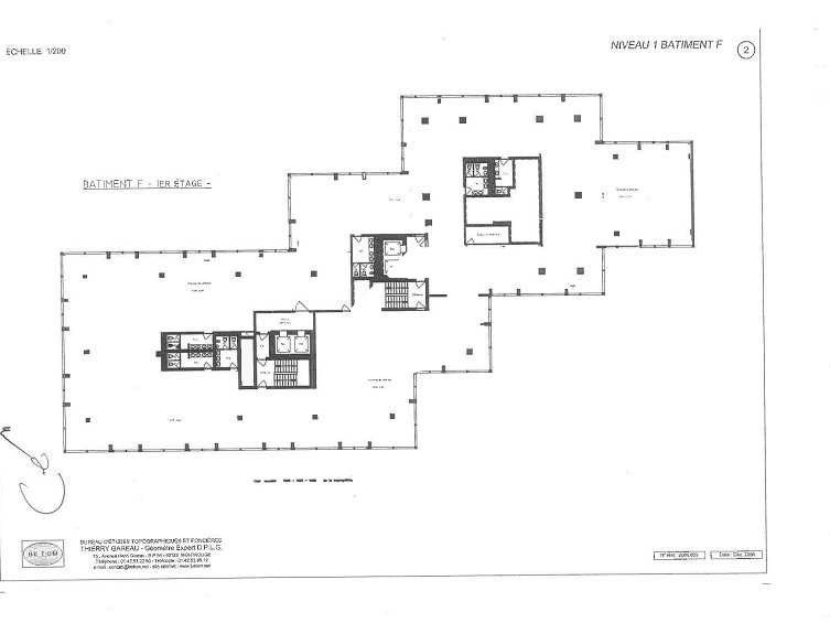 Location bureaux 1236 m² divisibles à partir de 362 m²