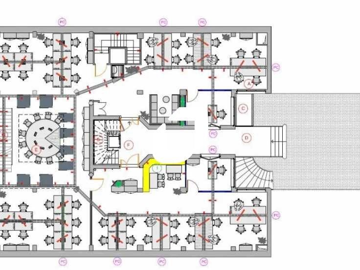 Vente bureaux 567 m² non divisibles