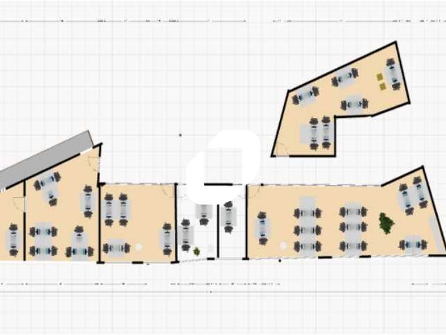 Bureaux fermé Coworking bureaux 2872 m² divisibles à partir de 176 m²