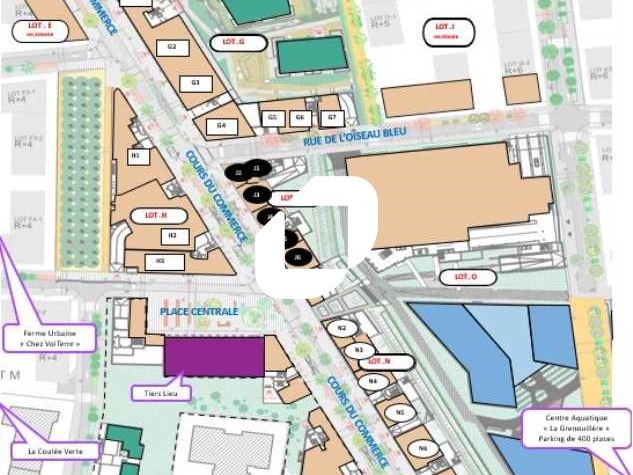 Location locaux commerciaux 4211 m² divisibles à partir de 85 m²