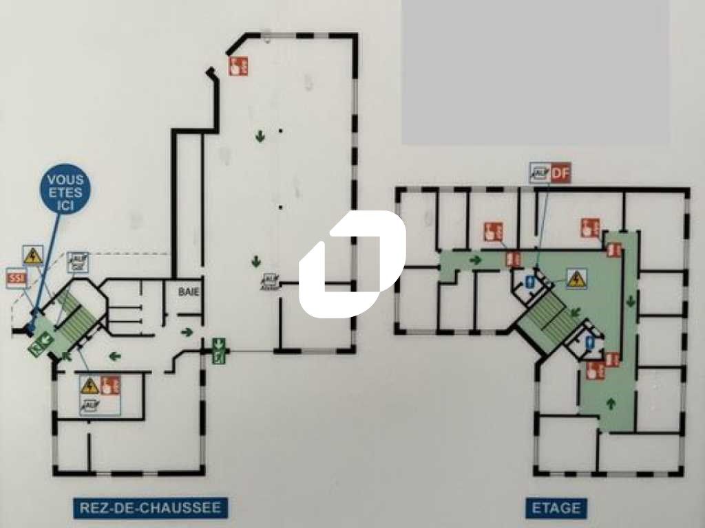 Location bureaux 1532 m² divisibles à partir de 747 m²