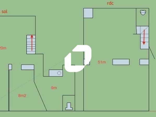 Vente locaux commerciaux 97 m² non divisibles