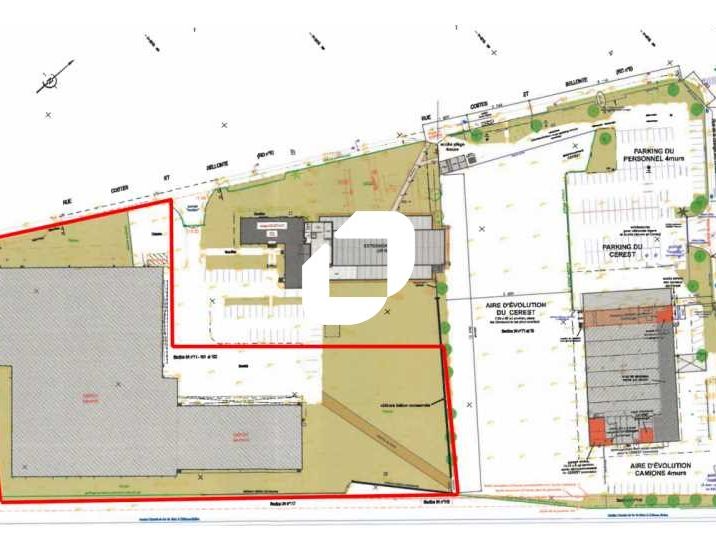 Vente entrepots 7000 m² non divisibles