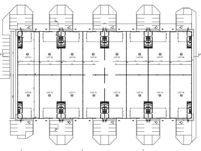 Location entrepots 1030 m² divisibles à partir de 515 m²
