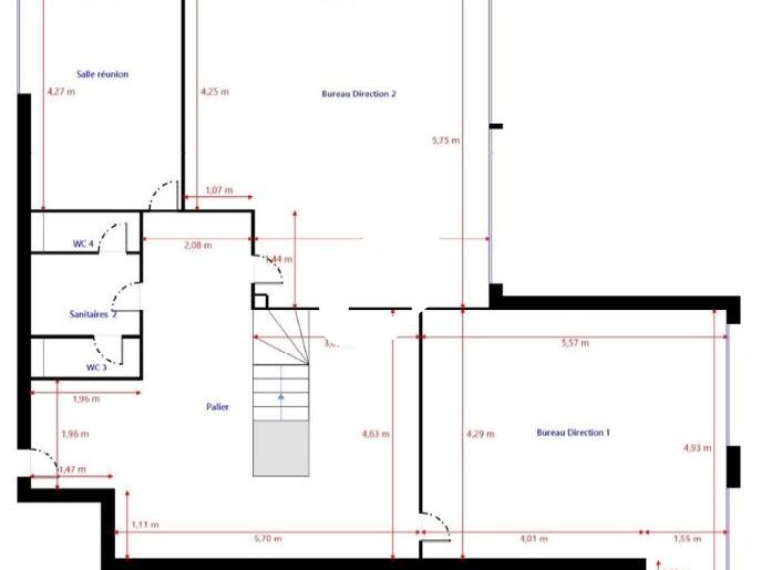 Location entrepots 494 m² non divisibles