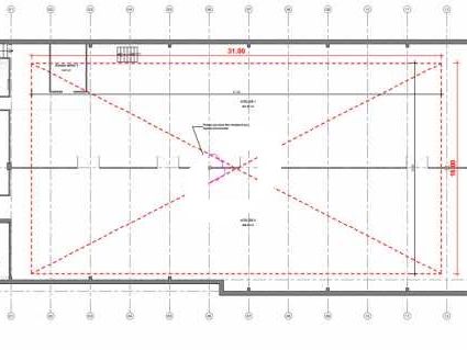 Location bureaux 1420 m² non divisibles