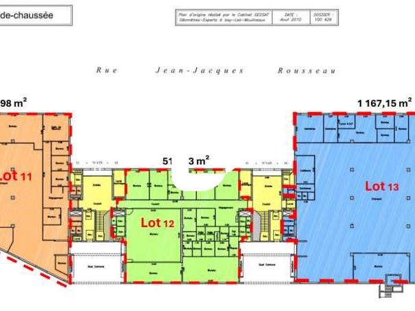 Location entrepots 5549 m² divisibles à partir de 421 m²