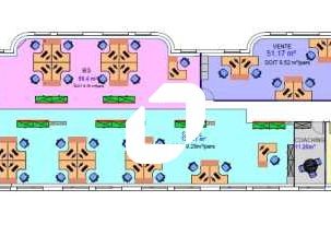 Location bureaux 2552 m² divisibles à partir de 452 m²
