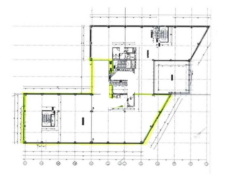 Location bureaux 1454 m² non divisibles