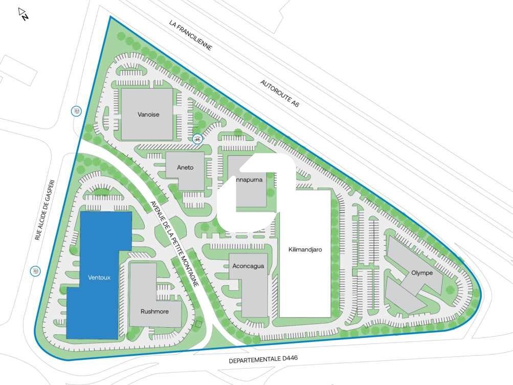 Location entrepots 1642 m² divisibles à partir de 788 m²