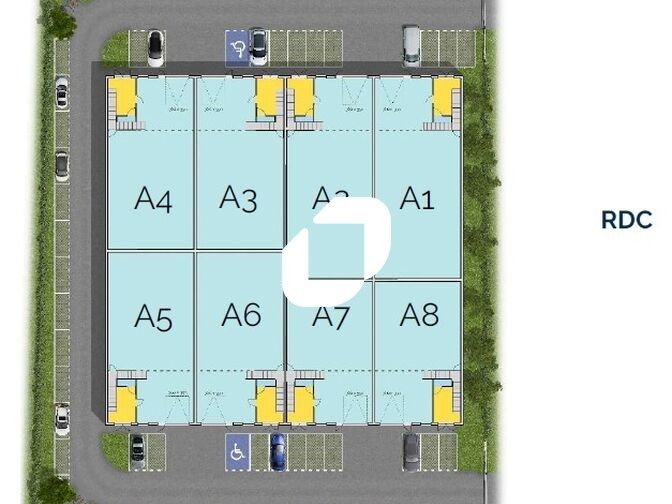 Location entrepots 1174 m² divisibles à partir de 360 m²