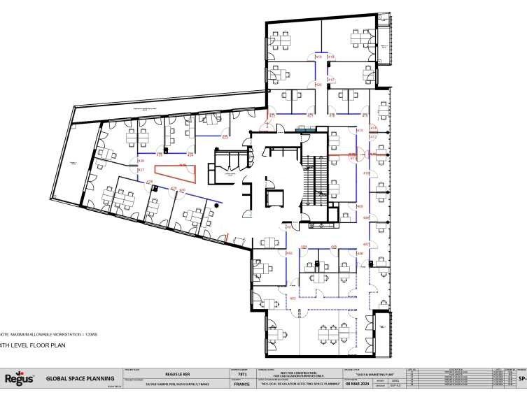 Location bureaux 1103 m² divisibles à partir de 50 m²