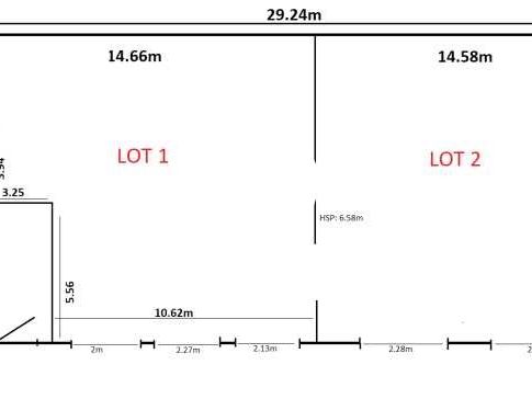 Location entrepots 203 m² non divisibles
