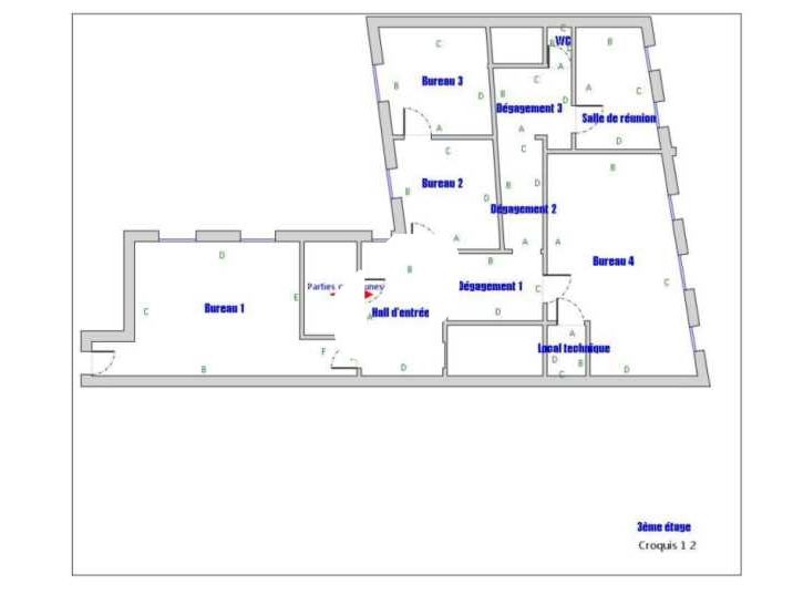 Location bureaux 503 m² divisibles à partir de 138 m²