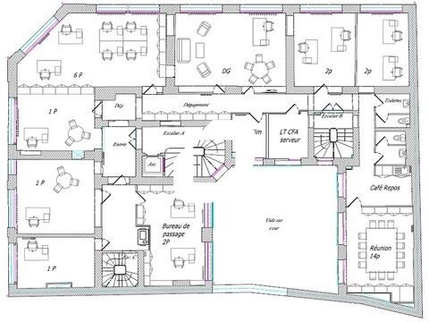 Situés rue du Louvre, à proximité immédiate de la