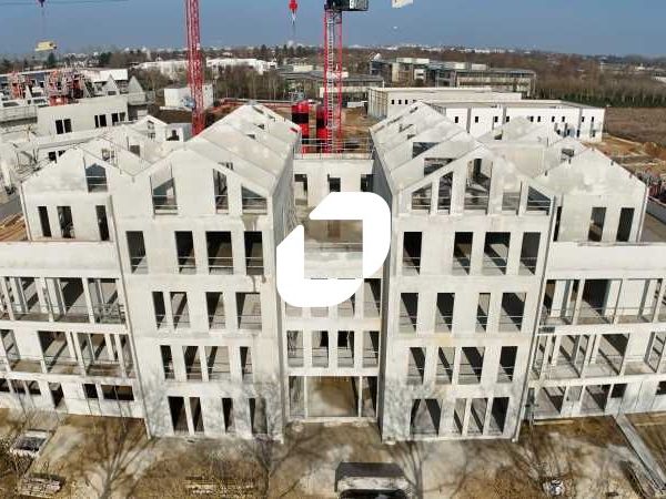 A proximité immédiate de l'autoroute A4, dans le 