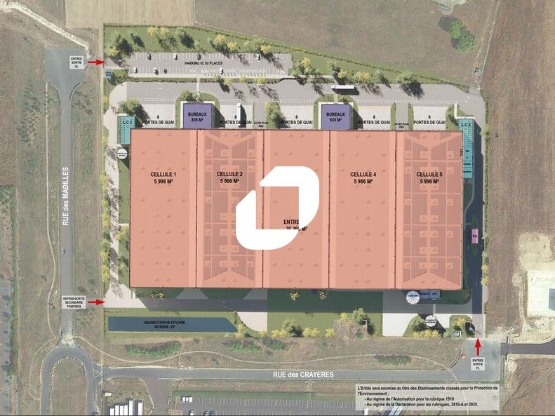 IMMPROVE vous propose à la location un entrepôt s