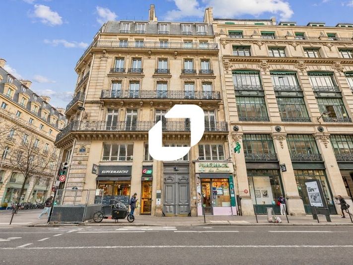 Situés rue du Louvre, à proximité immédiate de la