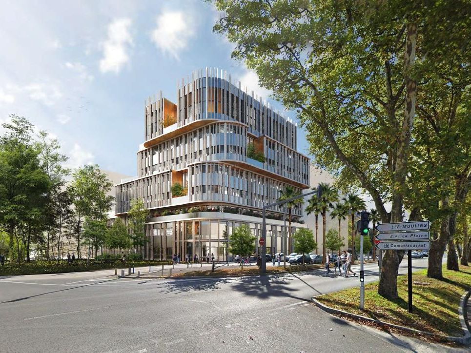 4042.2 m² pour ce bureaux en location à Nice