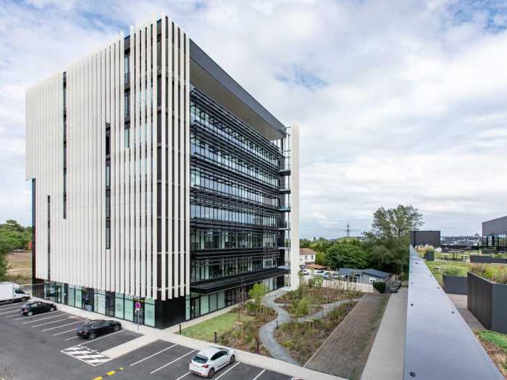 Au sein de l'immeuble du Bridge à Mérignac, à 5 m