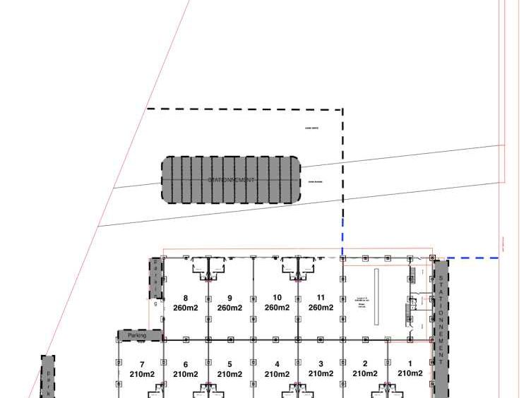 Location entrepots 840 m² divisibles à partir de 210 m²
