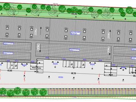 Vente entrepots 5587 m² divisibles à partir de 391 m²