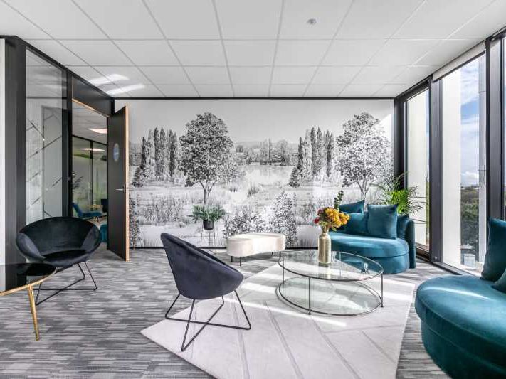 Au sein de l'immeuble du Bridge à Mérignac, à 5 m