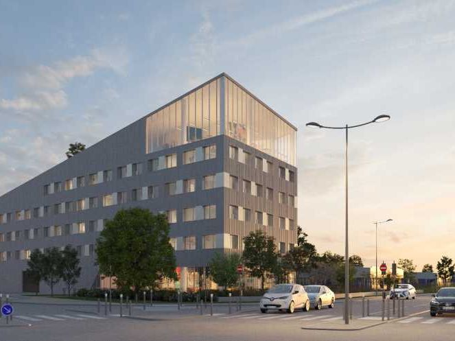 Sur Merignac au sein d'un immeuble  neuf mixte FA