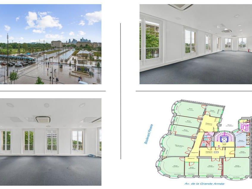 260 m² pour ce bureaux en location à Paris