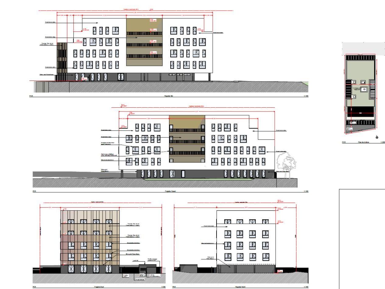 Vente Bureaux 2566.06 m² non divisibles 76000 Rouen