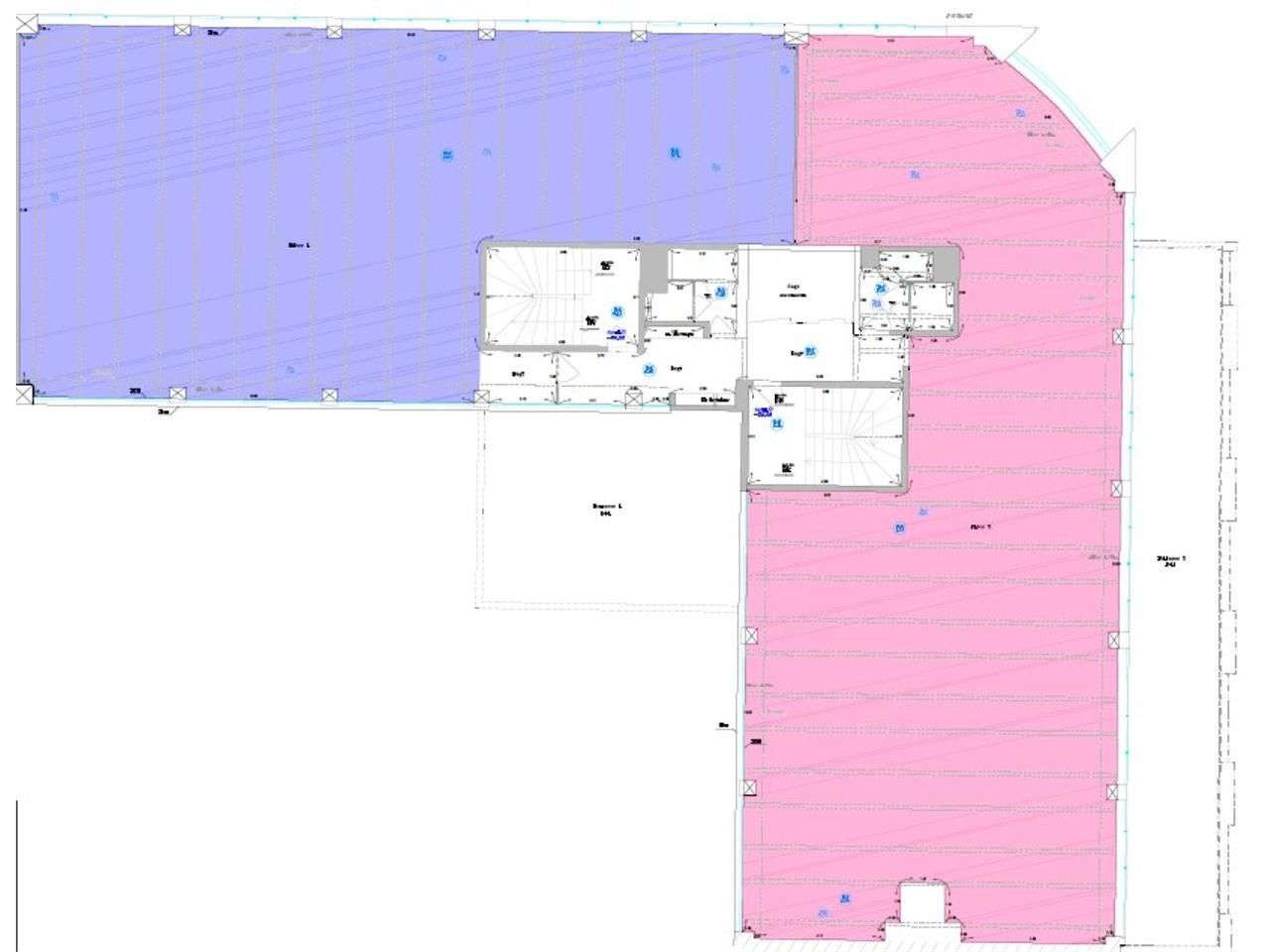 1711 m² pour ce bureaux en location à Nice