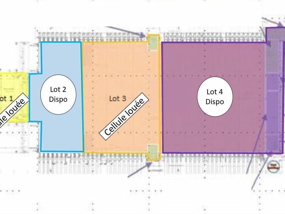 17754 m² pour cetentrepôts classe a en location à Montceau-les-mines
