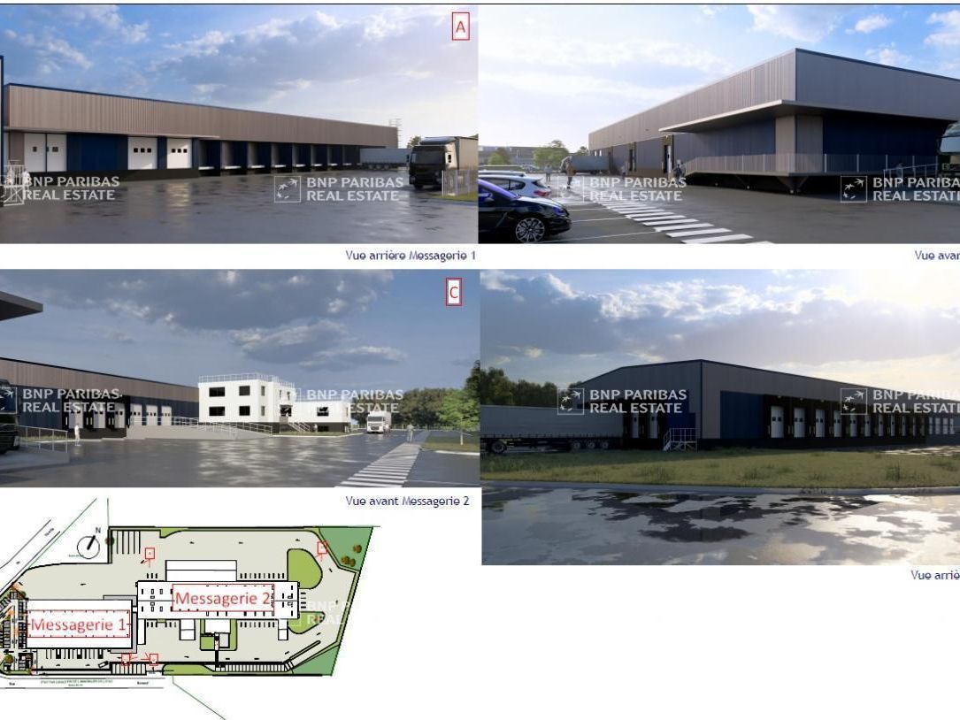 6215 m² pour cetentrepôts classe c en location à Bordeaux