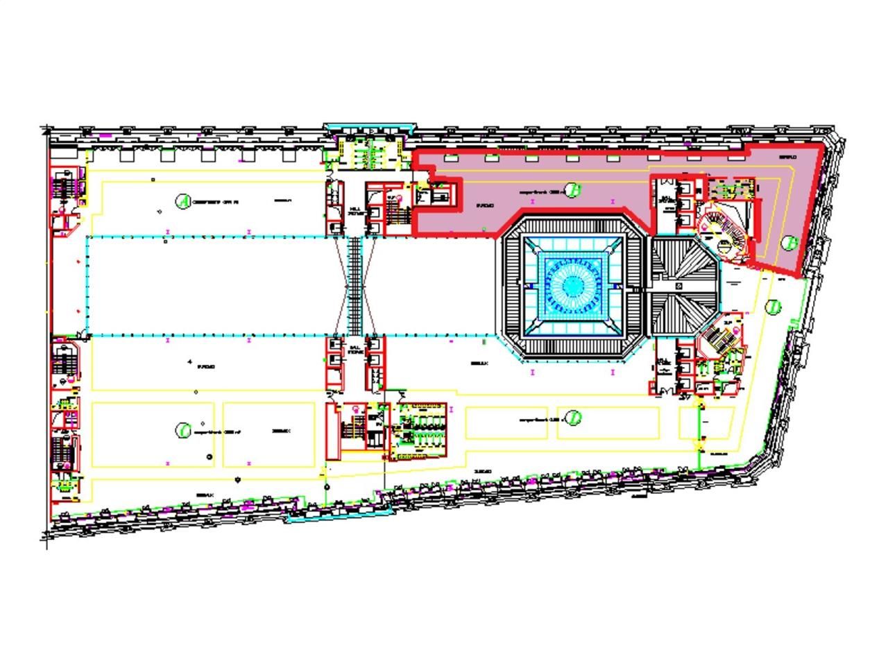 Location bureaux 767 m² non divisibles