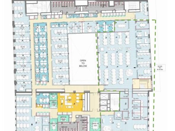 Location de bureaux PARIS - Contrat de prestations de service -  6300 m² non divisibles