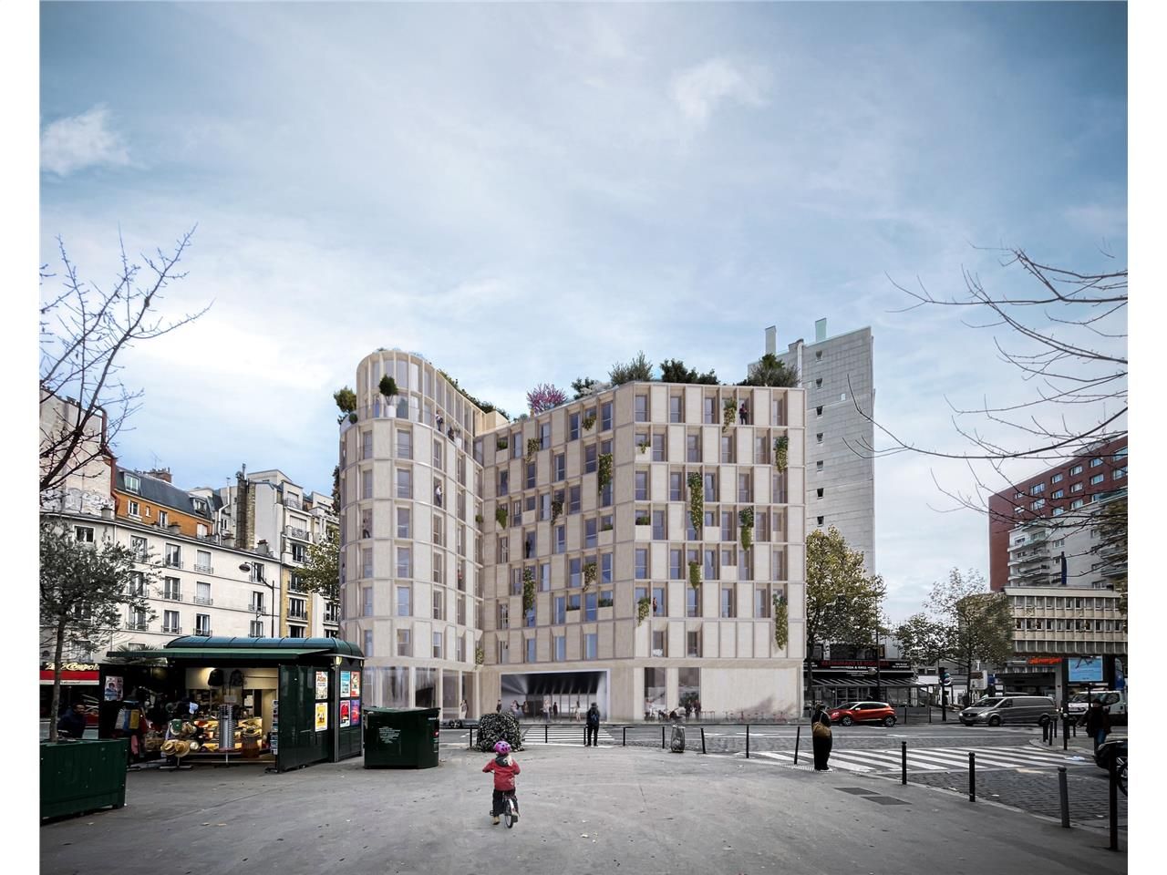 Au coeur du quartier Clichy-Batignolles (Paris 17