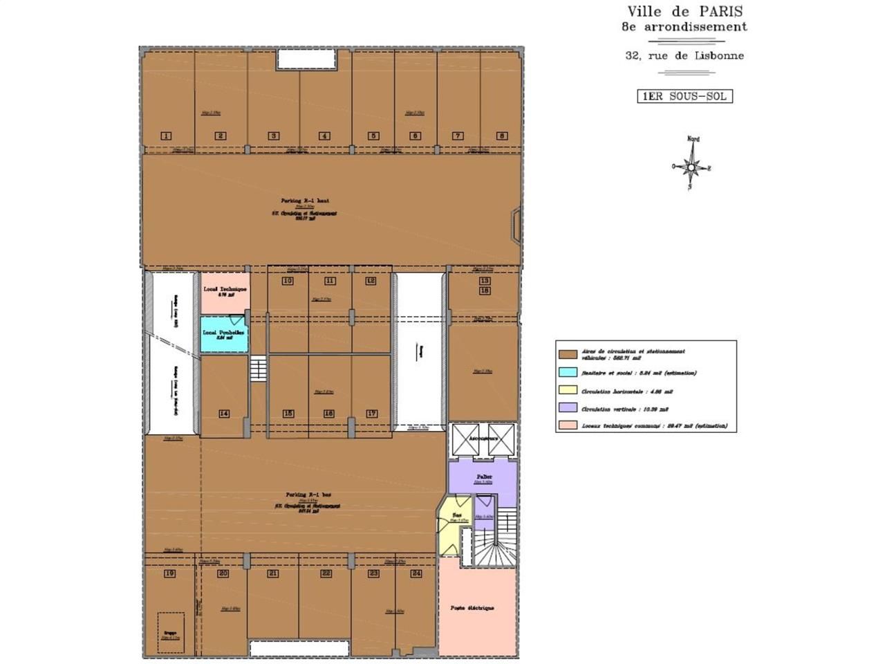 Location bureaux 3070 m² divisibles à partir de 283 m²
